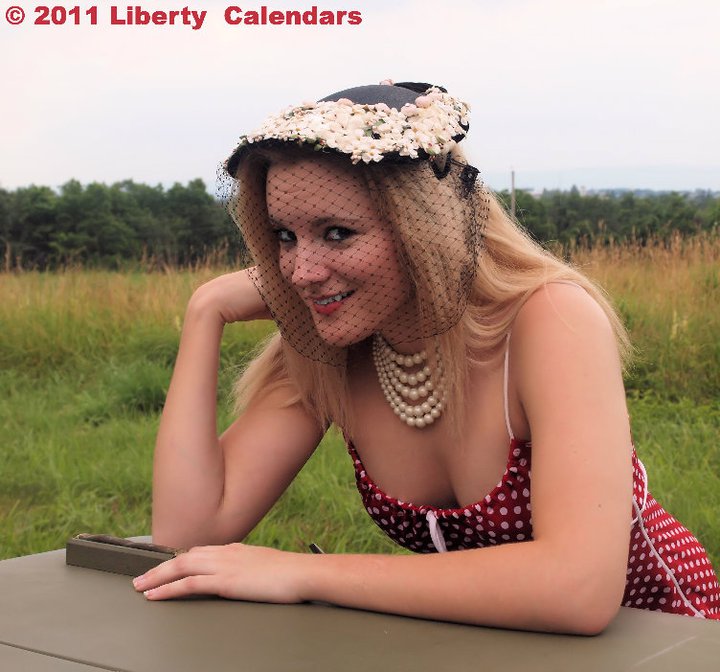 Female model photo shoot of Mora Fae by Liberty Calendars in Gettysburg, Pa