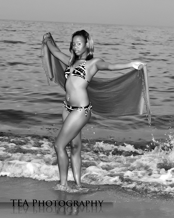 Female model photo shoot of Shei Nicole by T A P in Beach Side