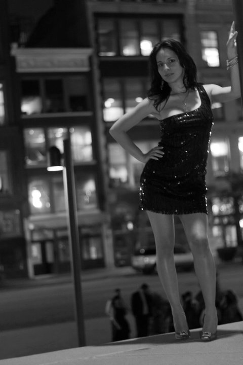 Female model photo shoot of IvySantana by Ed Devereaux in Downtown Louisvile KY