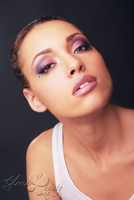 Female model photo shoot of Makeup Artistry By G
