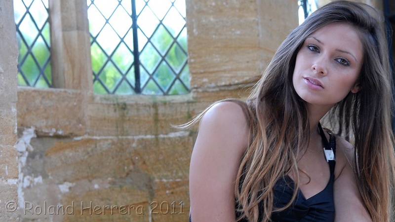 Male and Female model photo shoot of Roland_Herrera and XxlouisaxX in Montacute House