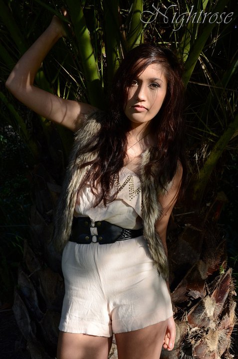 Female model photo shoot of Shai H by Becky Tregear in fitzroy gardens