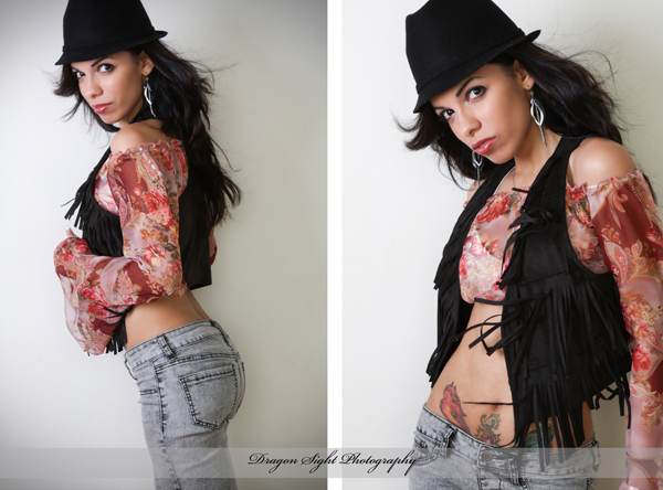 Female model photo shoot of Dragon Sight Photogrphy and Evie Cartagena