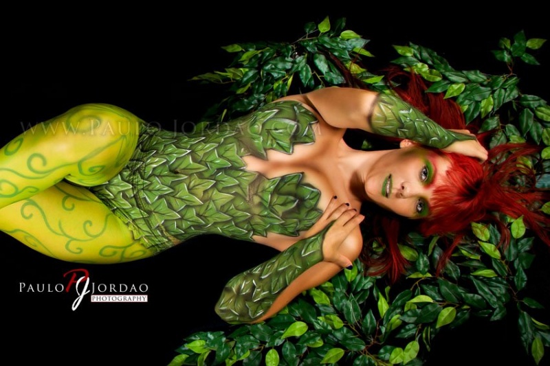 Female model photo shoot of Patinka, body painted by Jessie Melero