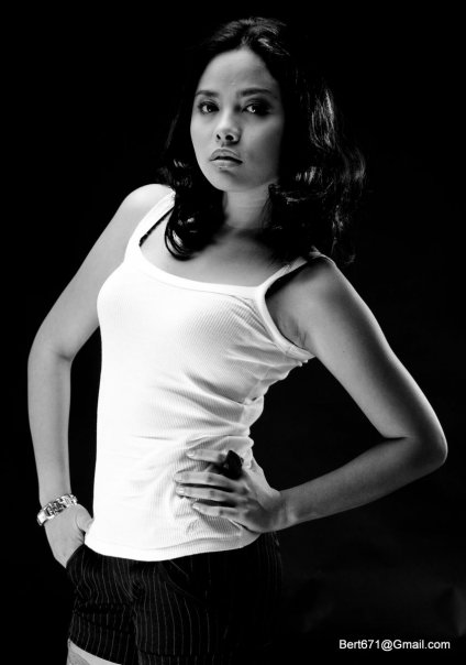 Female model photo shoot of ning llorin in illuminosi studios