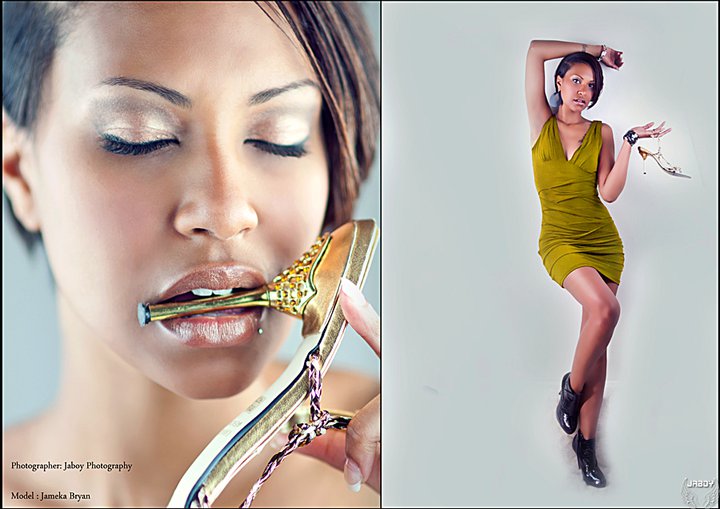 Female model photo shoot of Jameka B in JaBoyPhotography