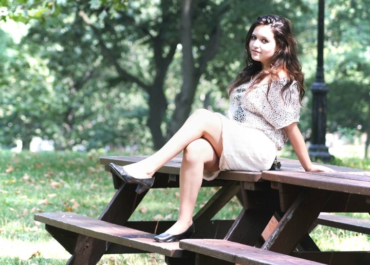 Female model photo shoot of Renee Shubert in Central Park, NYC