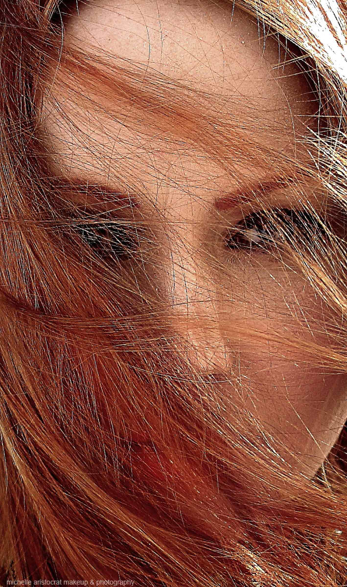 Female model photo shoot of Kye Hair Desighns