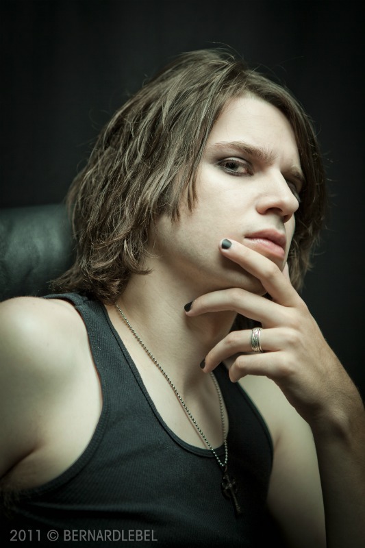 Male model photo shoot of Xander Grimm by Bernard Lebel, makeup by Carly Jonell Makeup