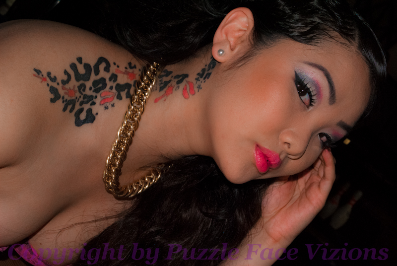 Male and Female model photo shoot of Puzzle Face Vizions and Muey Saechao in Atwater