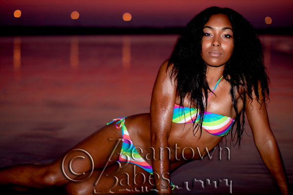 Male and Female model photo shoot of Beantown Babes Photo and Bryanna Alize in Beach
