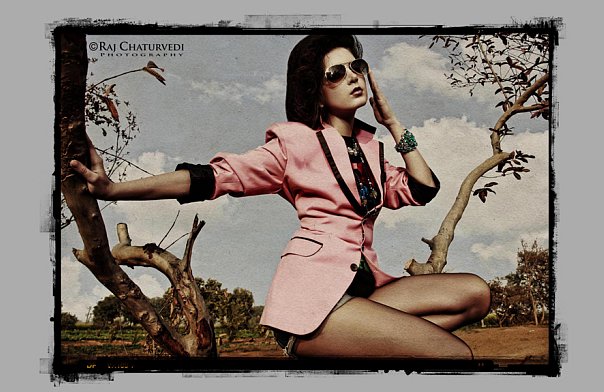 Female model photo shoot of Marina Pushkar in india