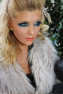 Female model photo shoot of DD Holmes Photography, hair styled by Rachael BeautyGirl