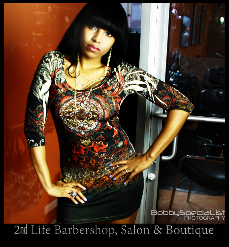 Male model photo shoot of BobbySpecialist in 2nd Life Barbershop and Boutique