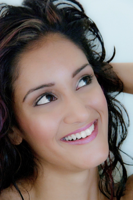 Female model photo shoot of Kirat, makeup by Keisha Willis Beauty