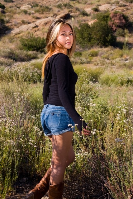 Female model photo shoot of Jessa S by RTO Photography in Corraginville Park, Simi Valley