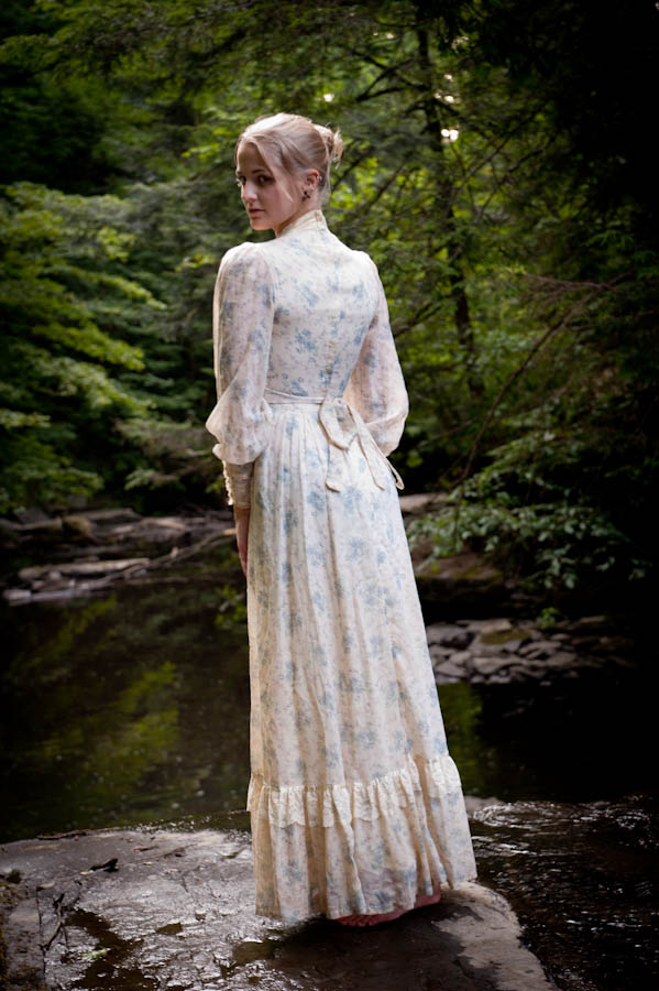 Female model photo shoot of Amy Jem by Vincent J Tosto in Fillmore Glen State Park