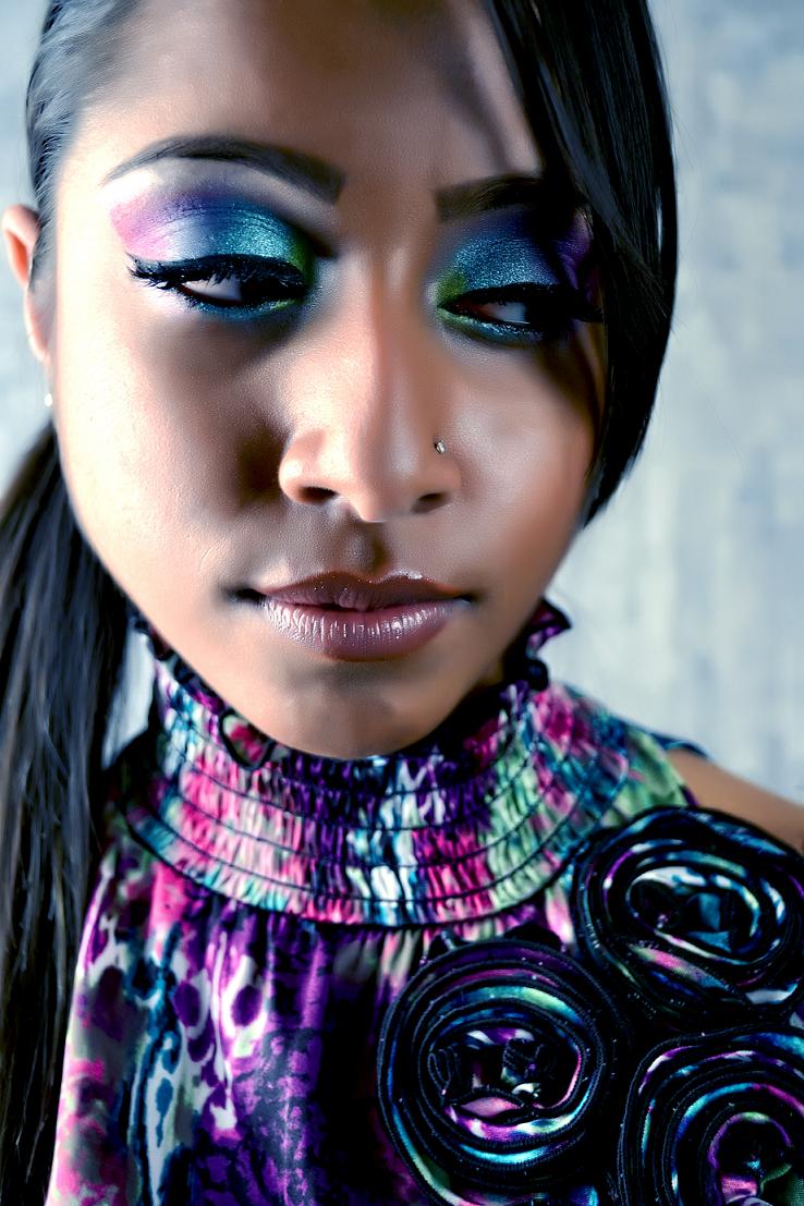 Female model photo shoot of EnVeeMe Makeup