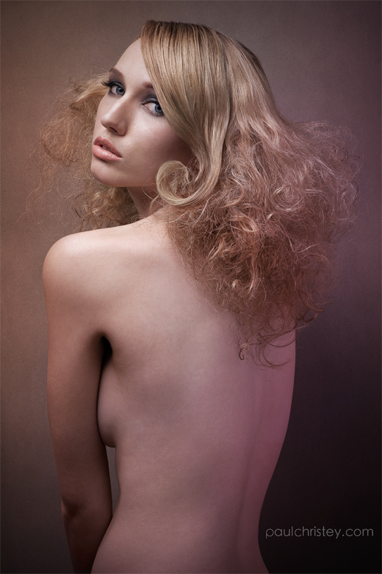 Female model photo shoot of Brisbane Hairstylist 