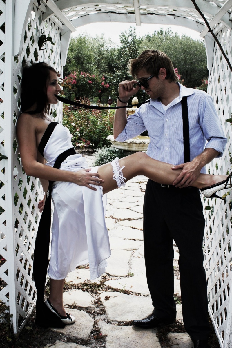 Male and Female model photo shoot of Aaron James Spence and Croix Provence by Shuttergram Photography