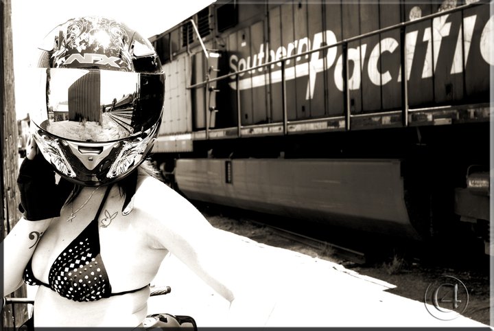 Female model photo shoot of LiL MiSS Z by Photography by Archer in downtown COS, CO