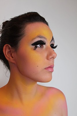 Female model photo shoot of makeup by johanna