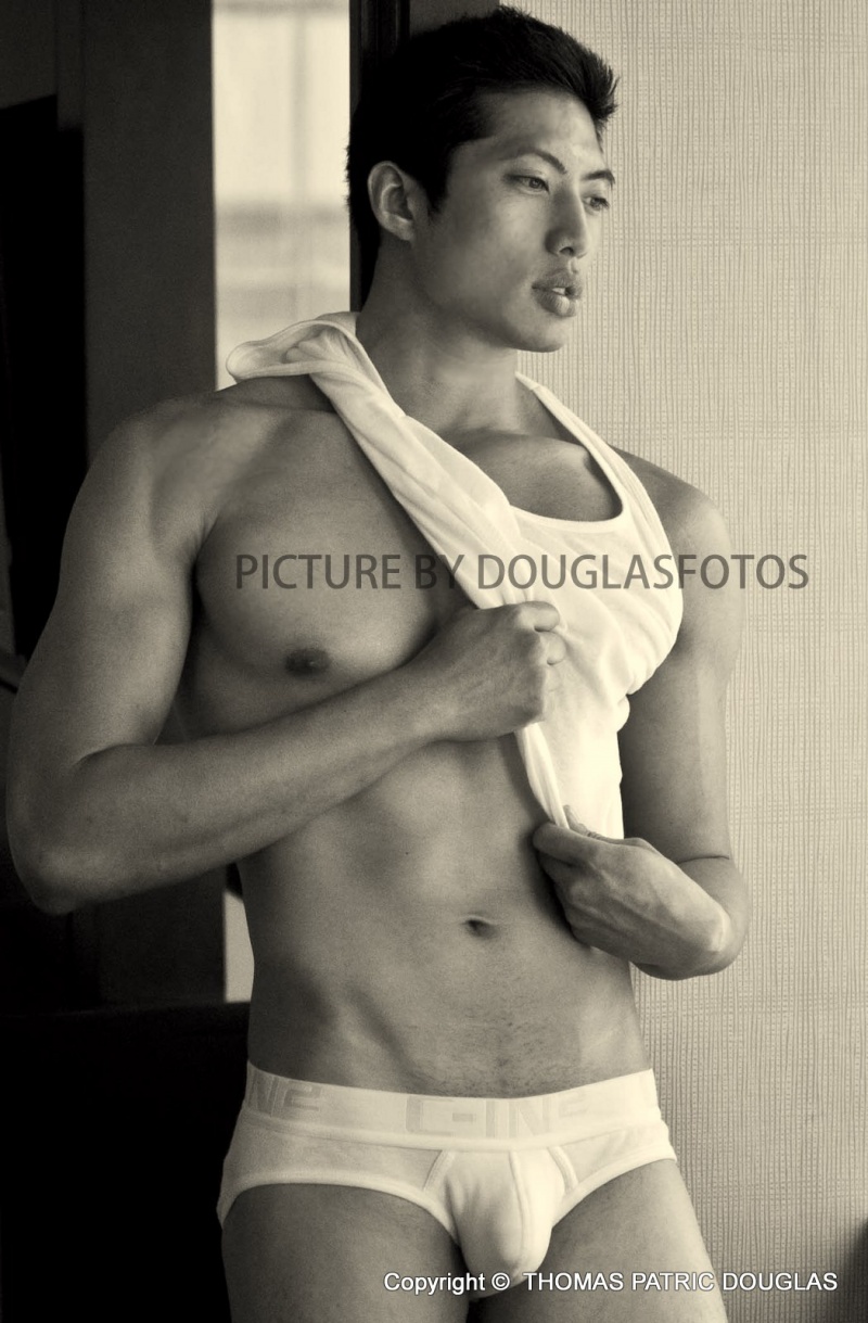 Male model photo shoot of David Luangpraseuth by DOUGLASFOTOS in Los Angeles