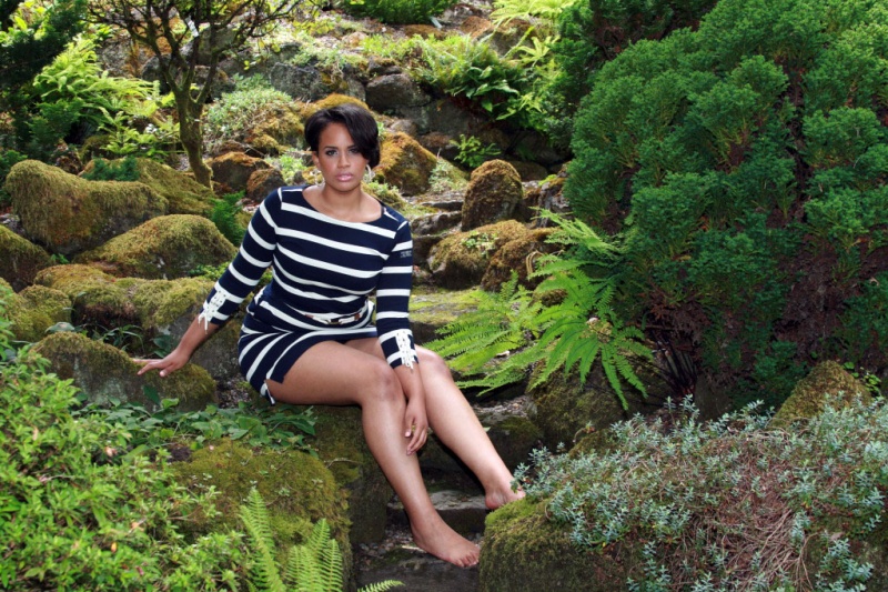Female model photo shoot of 1samore by Zachary Krapf in Elk Rock Garden Portland, OR