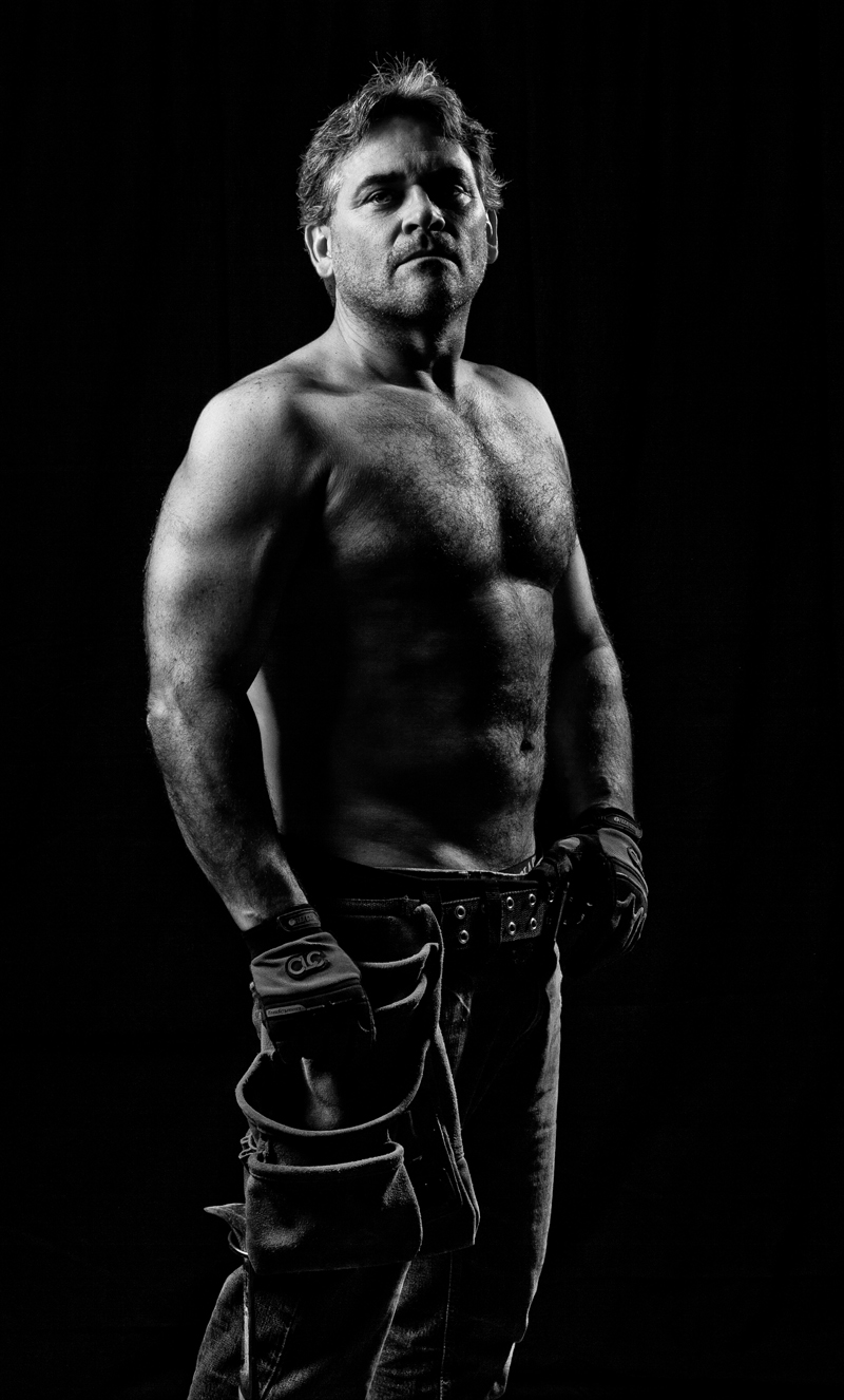Male model photo shoot of jim raley photography in Studio, Constance Bay