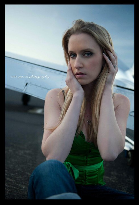 Female model photo shoot of Ayren Marie in Buchanan Airfield, Concord