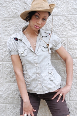 Female model photo shoot of Alexis Morrow in Agency