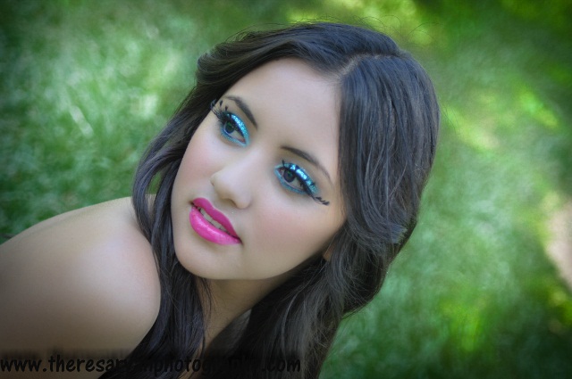 Female model photo shoot of TheresaRyan Photography, makeup by Theresa Orozco