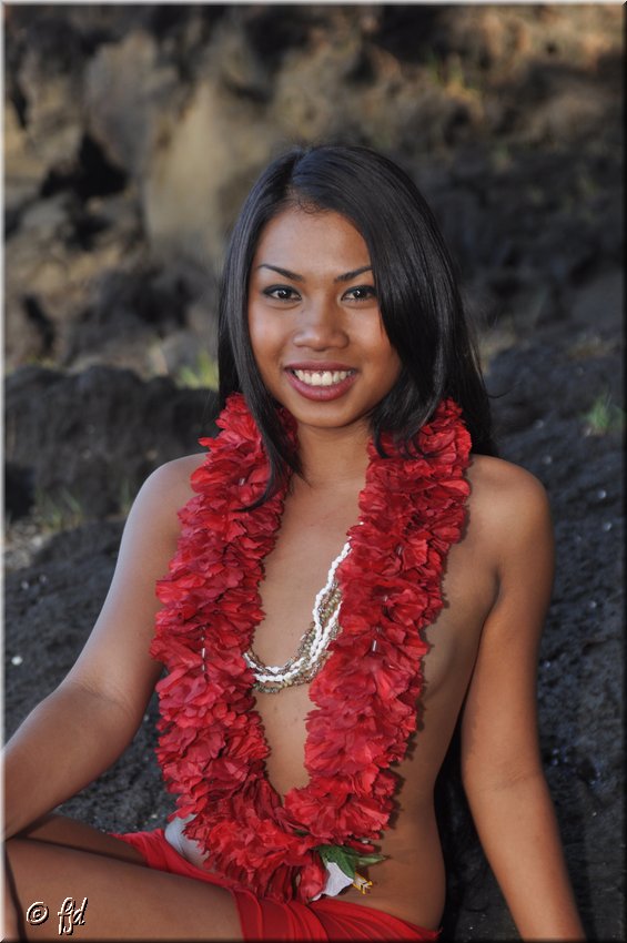Female model photo shoot of saMMieBaybe by Frank Dickinson in Kings Landing, Hawaii
