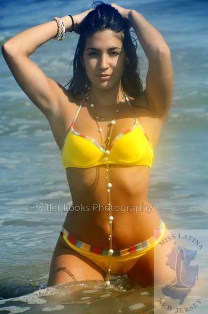 Female model photo shoot of KattyQ in Atlantic City Beach