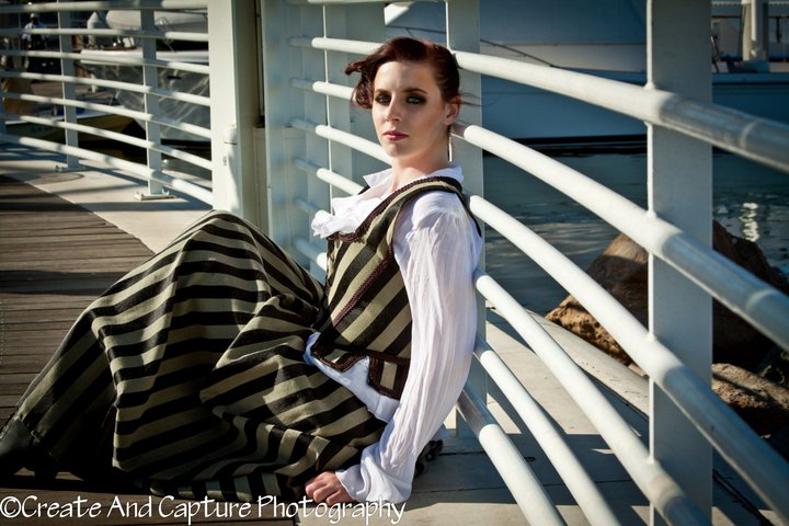Female model photo shoot of Jesseca Caitlyn in Long Beach Harbor