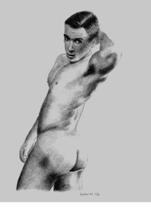 Male model photo shoot of Gabe Sketch