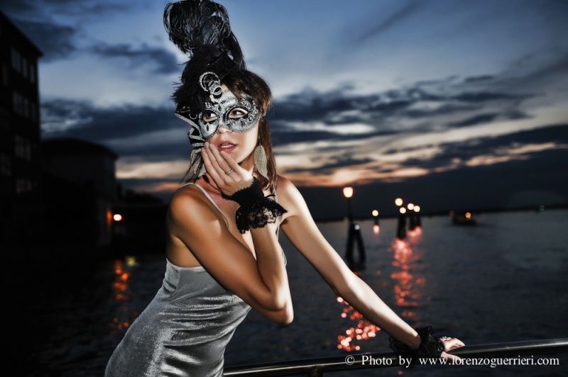 Female model photo shoot of Marica Fabbro by Lorenzo Guerrieri in Venice