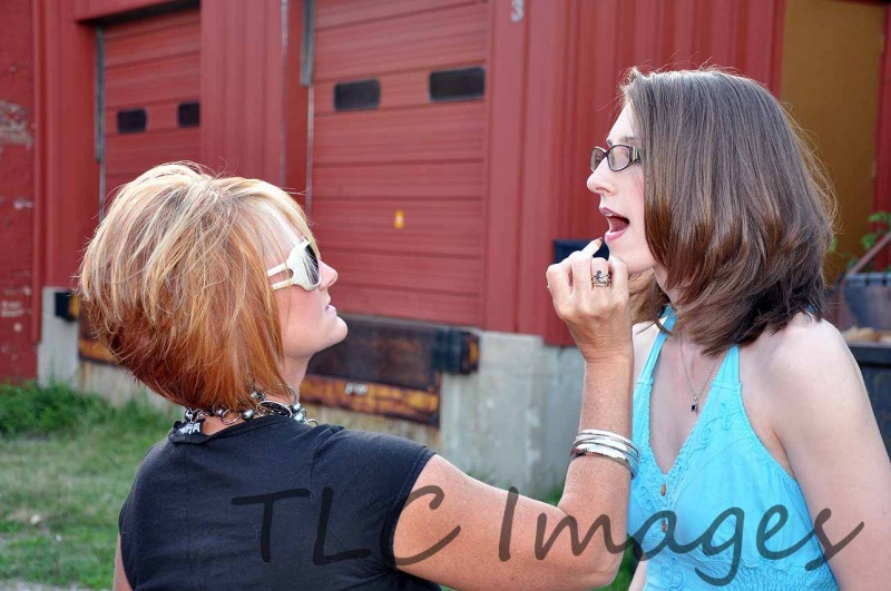 Female model photo shoot of Deborah Cutlip and Joanna Lauren by nikonrob2020 in Iron Gate Cafe