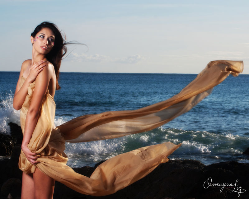 Female model photo shoot of Photography by Omayra and Brittany Hendrickson in Oahu, HI