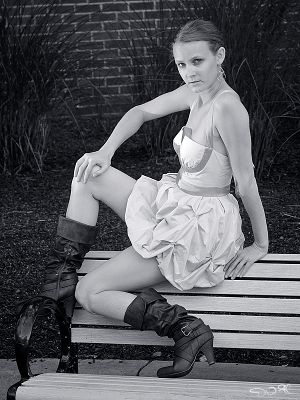 Female model photo shoot of Shell Jones