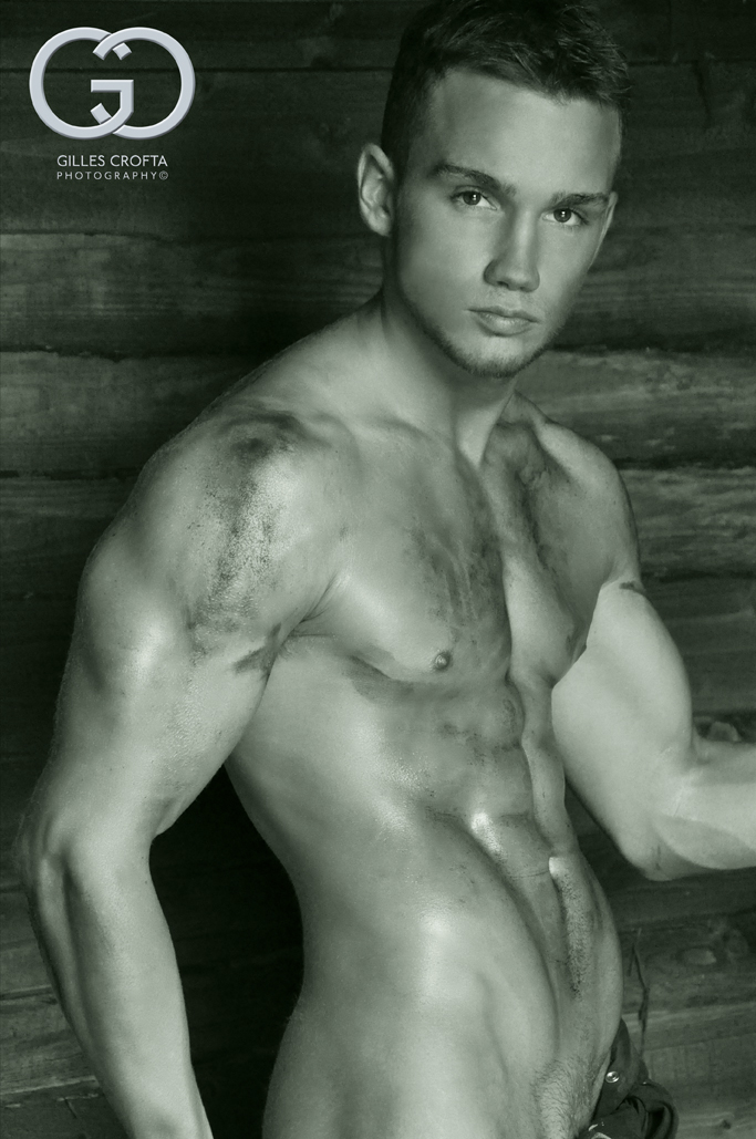 Male model photo shoot of Lee John by Gilles Crofta