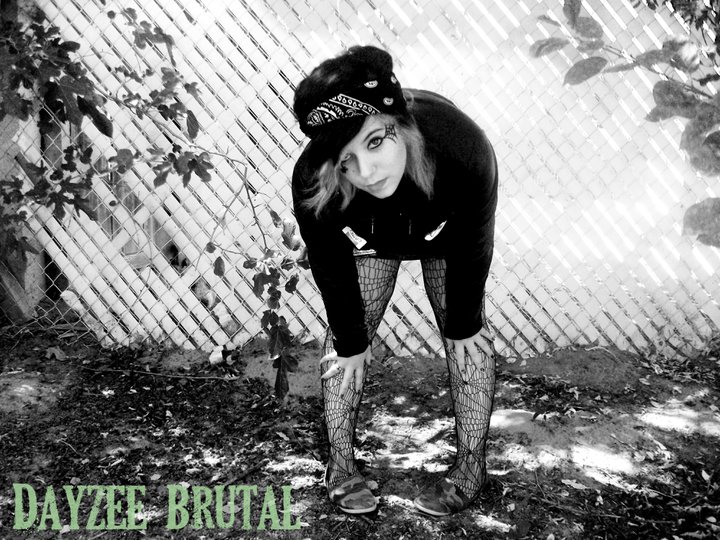 Female model photo shoot of Dayzee Brutal