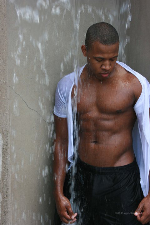 Male model photo shoot of Mister Spencer by GarysArtGallery in Your own private waterfall