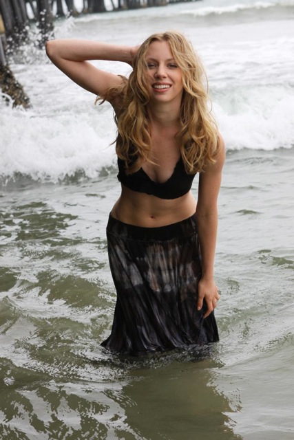 Female model photo shoot of Sarahwearsmascara in Santa Monica, CA