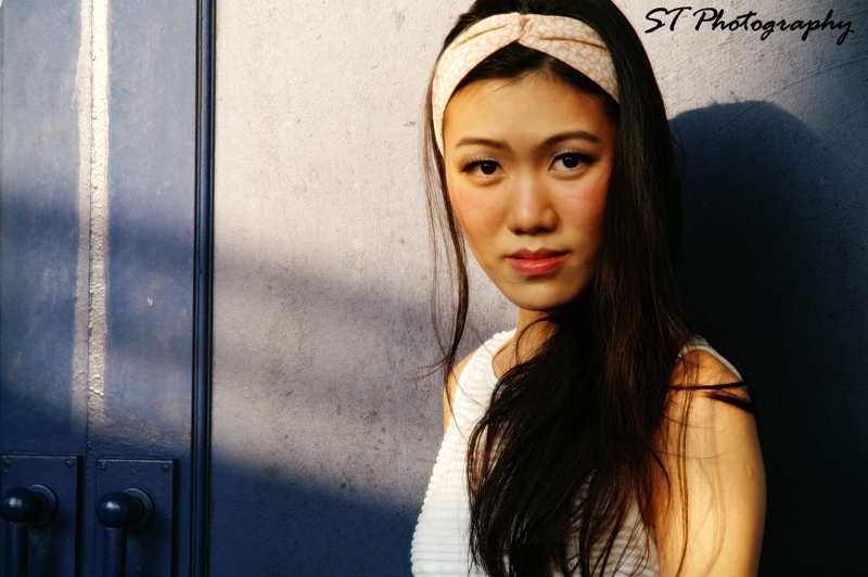 Female model photo shoot of Chloe Tham