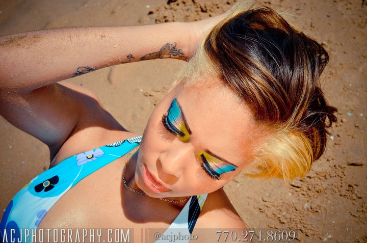 Female model photo shoot of Miz Lucy Lu in Montrose Beach