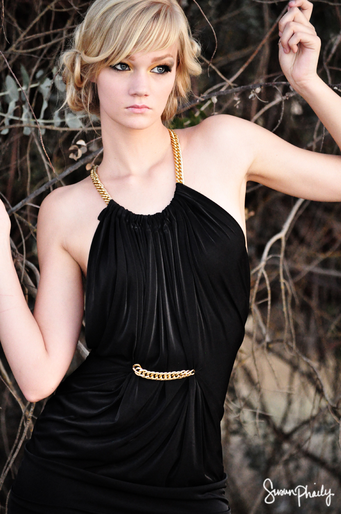 Female model photo shoot of CaitlinMarie, clothing designed by Susan Phaily
