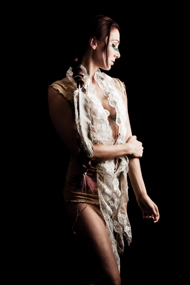 Female model photo shoot of Sapphire Styling and Kah-Rren Novella