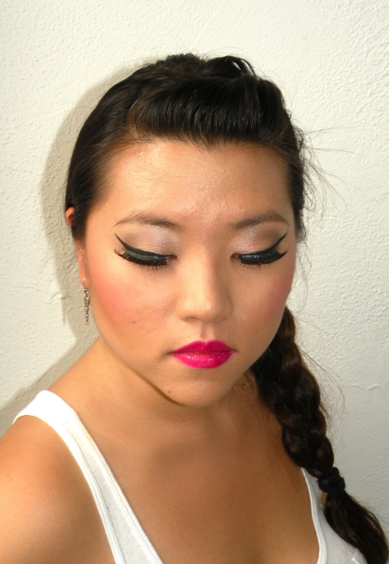 Female model photo shoot of makeupartistashley