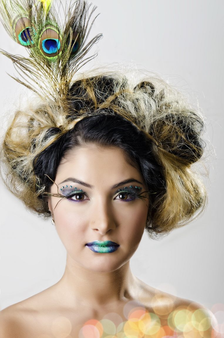 Female model photo shoot of loveely luna by usphotograph, hair styled by Rachael BeautyGirl, makeup by Heidi Moniz MUA
